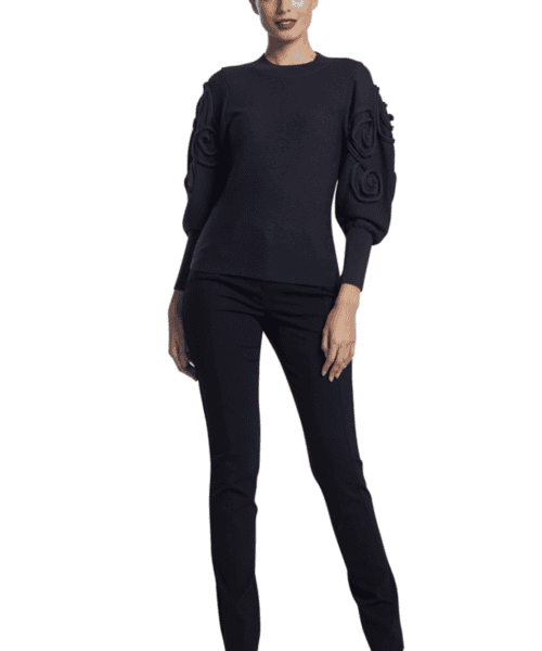 Cornelli Sleeve Fitted Jumper